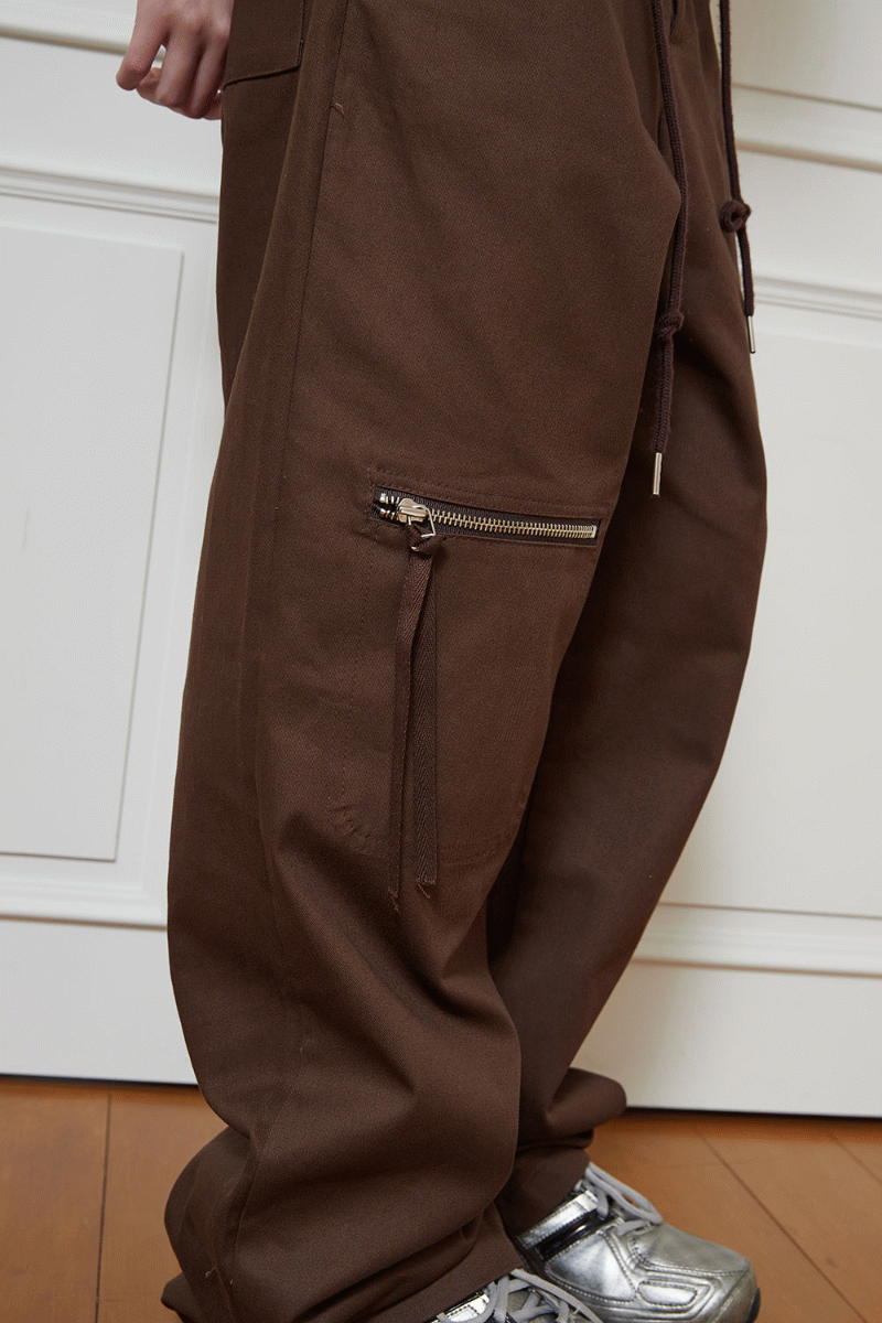 zipper pocket pants (2c)